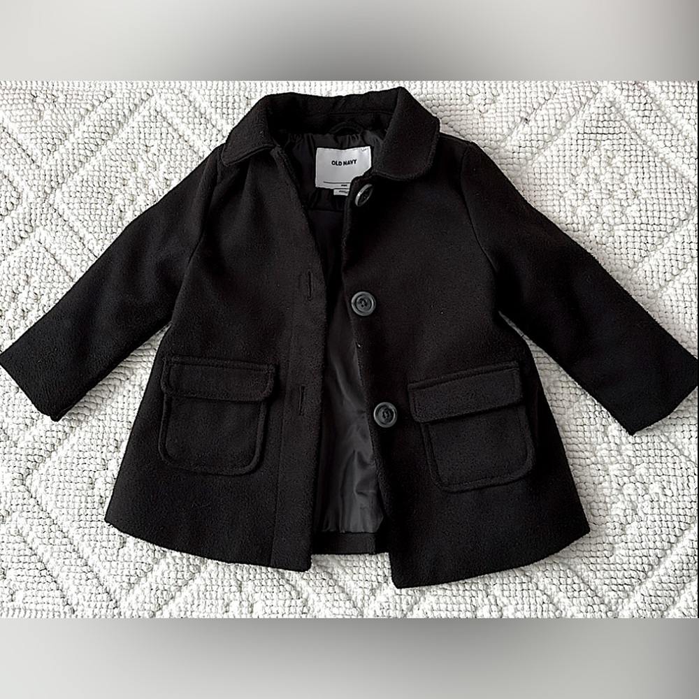Old navy pea coat- 18 to 24 months